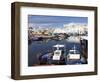 Old Port Canal and Fishing Boats, Bizerte, Tunisia, North Africa, Africa-Dallas & John Heaton-Framed Photographic Print