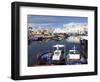 Old Port Canal and Fishing Boats, Bizerte, Tunisia, North Africa, Africa-Dallas & John Heaton-Framed Photographic Print