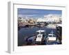 Old Port Canal and Fishing Boats, Bizerte, Tunisia, North Africa, Africa-Dallas & John Heaton-Framed Photographic Print