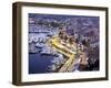 Old Port from the Citadel, Calvi, Corsica, France-Peter Thompson-Framed Photographic Print