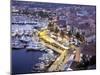 Old Port from the Citadel, Calvi, Corsica, France-Peter Thompson-Mounted Photographic Print