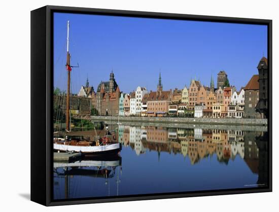 Old Port, Gdansk, Poland-Bruno Morandi-Framed Stretched Canvas