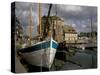 Old Port, Honfleur, Normandy, France-David Barnes-Stretched Canvas