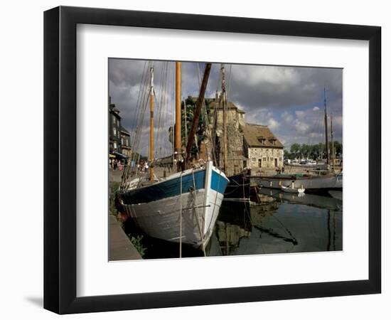 Old Port, Honfleur, Normandy, France-David Barnes-Framed Photographic Print