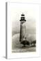 Old Port Isabel Lighthouse-null-Stretched Canvas