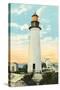 Old Port Isabel Lighthouse-null-Stretched Canvas