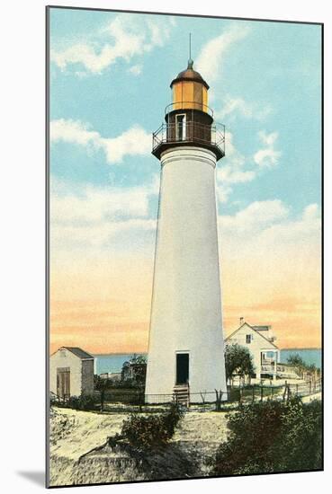 Old Port Isabel Lighthouse-null-Mounted Art Print