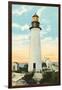 Old Port Isabel Lighthouse-null-Framed Art Print