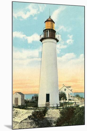 Old Port Isabel Lighthouse-null-Mounted Art Print