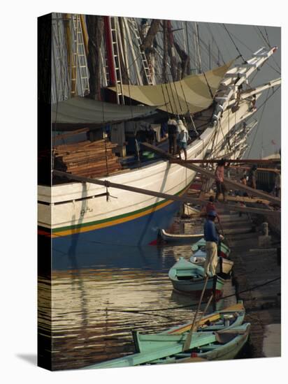 Old Port,, Jakarta, Java, Indonesia, Southeast Asia-Charles Bowman-Stretched Canvas