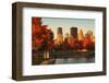 Old Port Montreal Fall Season-null-Framed Art Print