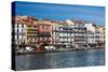 Old Port Waterfront with Buildings in the Background, Sete, Herault, Languedoc-Roussillon, France-null-Stretched Canvas