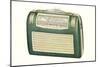 Old Portable Radio-null-Mounted Premium Giclee Print