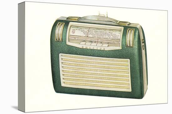 Old Portable Radio-null-Stretched Canvas