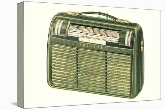 Old Portable Radio-null-Stretched Canvas