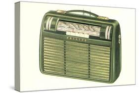 Old Portable Radio-null-Stretched Canvas