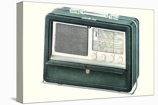 Old Portable Radio-null-Stretched Canvas