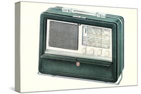 Old Portable Radio-null-Stretched Canvas