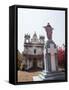 Old Portuguese Church in Grounds of Fort Tiracol, Goa, India, Asia-Yadid Levy-Framed Stretched Canvas