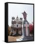 Old Portuguese Church in Grounds of Fort Tiracol, Goa, India, Asia-Yadid Levy-Framed Stretched Canvas