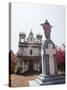 Old Portuguese Church in Grounds of Fort Tiracol, Goa, India, Asia-Yadid Levy-Stretched Canvas