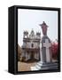 Old Portuguese Church in Grounds of Fort Tiracol, Goa, India, Asia-Yadid Levy-Framed Stretched Canvas