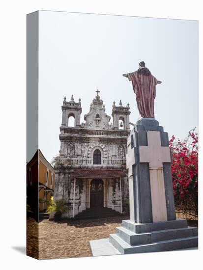 Old Portuguese Church in Grounds of Fort Tiracol, Goa, India, Asia-Yadid Levy-Stretched Canvas