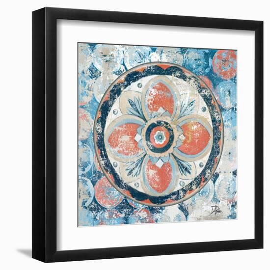 Old Portuguese Hue on Circles-Patricia Pinto-Framed Art Print