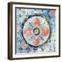 Old Portuguese Hue on Circles-Patricia Pinto-Framed Art Print