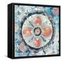 Old Portuguese Hue on Circles-Patricia Pinto-Framed Stretched Canvas