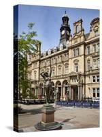 Old Post Office Building in City Square, Leeds, West Yorkshire, Yorkshire, England, UK, Europe-Mark Sunderland-Stretched Canvas