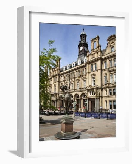 Old Post Office Building in City Square, Leeds, West Yorkshire, Yorkshire, England, UK, Europe-Mark Sunderland-Framed Photographic Print