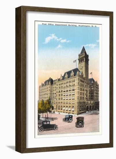 Old Post Office Building-null-Framed Art Print