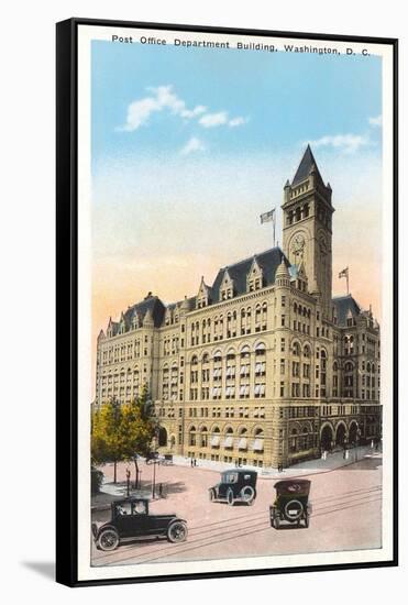 Old Post Office Building-null-Framed Stretched Canvas