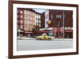 Old Postcard from the West Village-George Oze-Framed Photographic Print