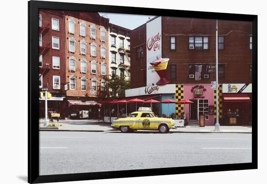 Old Postcard from the West Village-George Oze-Framed Photographic Print