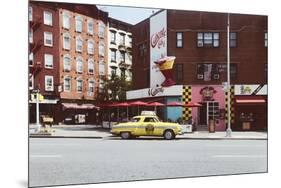 Old Postcard from the West Village-George Oze-Mounted Premium Photographic Print