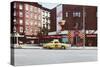 Old Postcard from the West Village-George Oze-Stretched Canvas