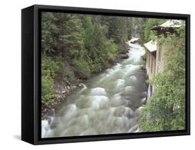 Old Power Plant on Sullivan Creek, Metaline Falls, Washington, USA-Jamie & Judy Wild-Framed Stretched Canvas