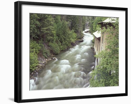 Old Power Plant on Sullivan Creek, Metaline Falls, Washington, USA-Jamie & Judy Wild-Framed Photographic Print