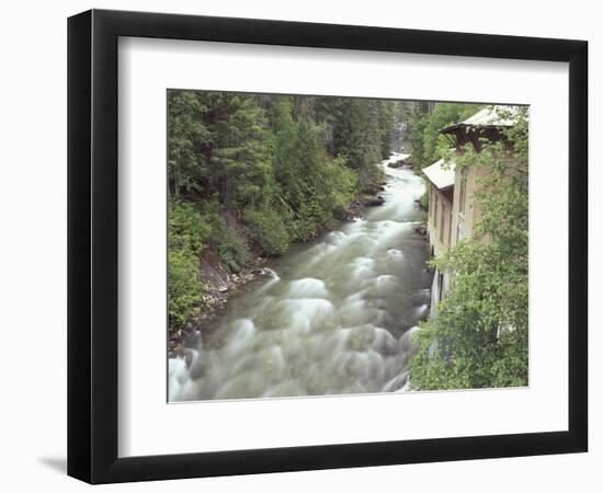 Old Power Plant on Sullivan Creek, Metaline Falls, Washington, USA-Jamie & Judy Wild-Framed Photographic Print