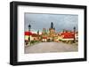 Old Prague, Famous Charles Bridge-Maugli-l-Framed Photographic Print