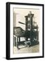 Old Printing Press-null-Framed Art Print