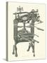 Old Printing Press-null-Stretched Canvas