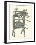 Old Printing Press-null-Framed Art Print