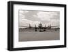 Old Propeller Airplane-icholakov-Framed Photographic Print