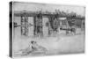 Old Putney Bridge, 1879-James Abbott McNeill Whistler-Stretched Canvas