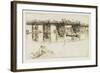 Old Putney Bridge, 1879-James Abbott McNeill Whistler-Framed Giclee Print