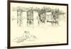 Old Putney Bridge-James Abbott McNeill Whistler-Framed Giclee Print