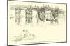 Old Putney Bridge-James Abbott McNeill Whistler-Mounted Giclee Print